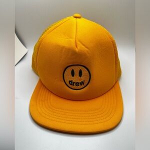 Drew House Mascot Trucker Hat in Golden Yellow